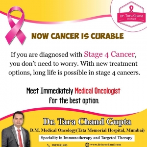 Medical oncologist Dr Tara Chand Gupta treats cancer
